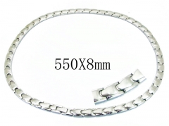 HY Stainless Steel 316L Necklace-HY36N0002LIS