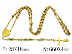 HY Stainless Steel 316L Necklaces-HYC61N0473HIF