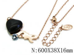 HY Stainless Steel 316L Necklaces-HYC80N0013HMZ