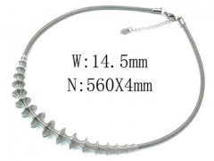 HY Stainless Steel 316L Necklaces-HYC73N0071ML