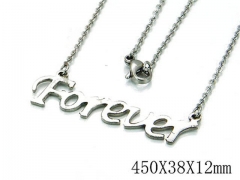 HY Stainless Steel 316L Necklaces-HYC03N0180JW