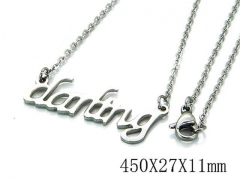 HY Stainless Steel 316L Necklaces-HYC03N0176JZ