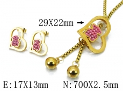 HY 316 Stainless Steel jewelry Set-HY02S2756HLW