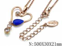 HY Stainless Steel 316L Necklaces-HYC80N0060HLZ
