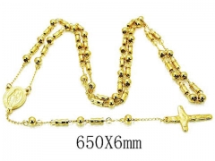 HY Stainless Steel 316L Necklaces-HYC61N0655HMY