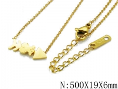 HY Stainless Steel 316L Necklaces-HYC80N0071HZZ