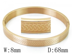HY Wholesale 316L Stainless Steel Bangle-HY42B0211HSS