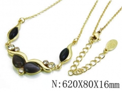 HY Stainless Steel 316L Necklaces-HYC80N0004HOZ