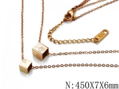 HY Stainless Steel 316L Necklaces-HYC80N0040HSS