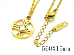 HY Stainless Steel 316L Necklaces-HYC80N0245LD