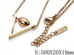 HY Stainless Steel 316L Necklaces-HYC80N0096HLZ