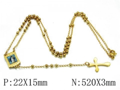 HY Stainless Steel 316L Necklaces-HYC61N0474HIG