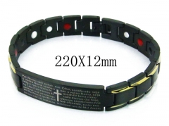 HY Stainless Steel 316L Bracelets (Magnetic Health)-HY36B0183IJC