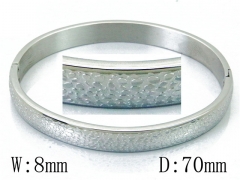 HY Wholesale 316L Stainless Steel Bangle-HY42B0215ML