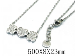 HY Stainless Steel 316L Necklaces (Bear Style)-HY90N0151IXX