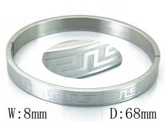 HY Wholesale 316L Stainless Steel Bangle-HY42B0205ML