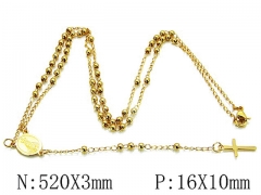 HY Stainless Steel 316L Necklaces-HYC61N0401PT