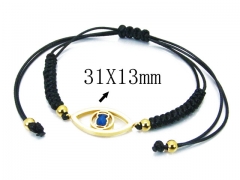 HY Stainless Steel 316L Bracelets (Rope Weaving)-HY90B0368HLZ