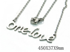 HY Stainless Steel 316L Necklaces-HYC03N0179JC