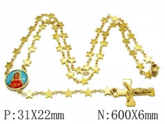 HY Stainless Steel 316L Necklaces-HYC61N0472HKB