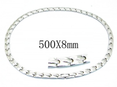 HY Stainless Steel 316L Necklace-HY36N0003LID