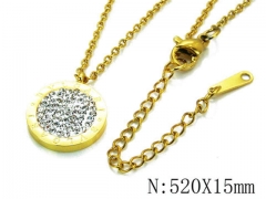 HY Stainless Steel 316L Necklaces-HYC80N0213HKE