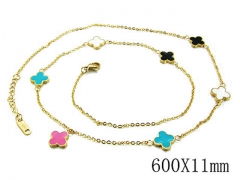HY Stainless Steel 316L Necklaces-HYC80N0197HME