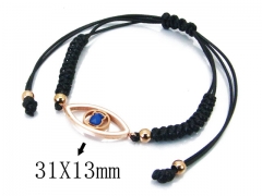 HY Stainless Steel 316L Bracelets (Rope Weaving)-HY90B0369HMX
