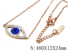 HY Stainless Steel 316L Necklaces-HYC80N0108HIW