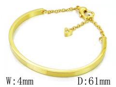 HY Wholesale 316L Stainless Steel Bangle-HY42B0155HHA