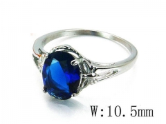 HY Stainless Steel Big-Crystal Rings-HYC45R0245NLD