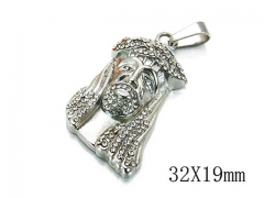HY Stainless Steel 316L Religion Pendant-HYC45P0005PT