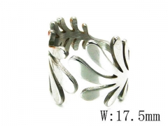 HY 316L Stainless Steel Hollow Rings-HYC16R0085LA