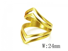 HY 316L Stainless Steel Hollow Rings-HYC16R0221MW