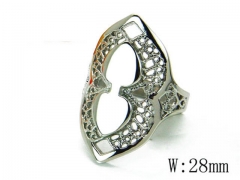 HY 316L Stainless Steel Hollow Rings-HYC46R1221OY