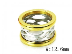 HY 316L Stainless Steel Hollow Rings-HYC16R0024OQ