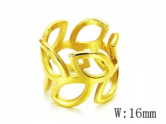 HY 316L Stainless Steel Hollow Rings-HYC16R0084MW