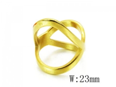 HY 316L Stainless Steel Hollow Rings-HYC16R0201MW
