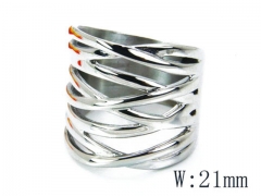 HY 316L Stainless Steel Hollow Rings-HYC45R0219OQ