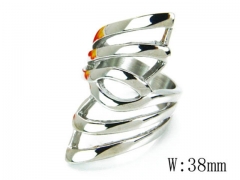 HY 316L Stainless Steel Hollow Rings-HYC45R0132PV