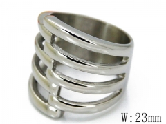 HY 316L Stainless Steel Hollow Rings-HYC45R0553