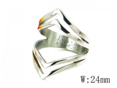 HY 316L Stainless Steel Hollow Rings-HYC16R0056LQ