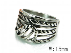 HY 316L Stainless Steel Hollow Rings-HYC46R1236OE