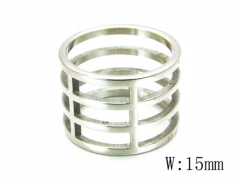 HY 316L Stainless Steel Hollow Rings-HYC16R0072LW