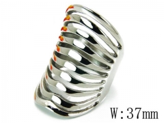HY 316L Stainless Steel Hollow Rings-HYC45R0060PV