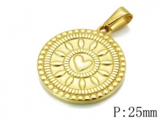 HY 316L Stainless Steel Pendant-HY54P0038KA