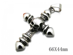 HY Stainless Steel 316L Pendants (Skull Style)-HY06P0769H20