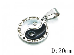 HY Wholesale 316L Stainless Steel Pendant-HY06P0219HFF