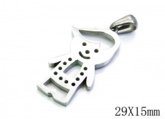 HY Wholesale Stainless Steel 316L Pendant-HY70P0205KZ