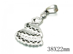 HY Wholesale Stainless Steel 316L Pendant-HY54P0152KL